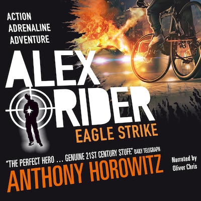 Eagle Strike – omslag til lydbogen af Anthony Horowitz
