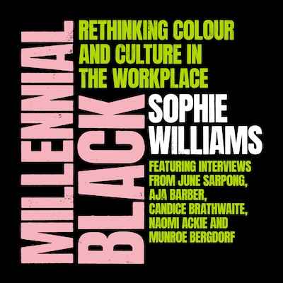 Millennial Black – omslag til lydbogen af Sophie Williams