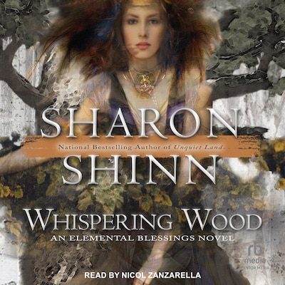 Whispering Wood – omslag til lydbogen af Sharon Shinn