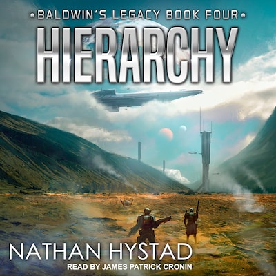 Hierarchy – omslag til lydbogen af Nathan Hystad