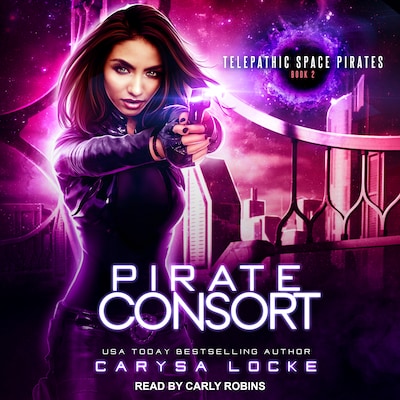 Pirate Consort – omslag til lydbogen af Carysa Locke