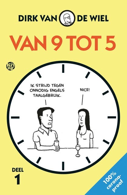 Van 9 tot 5 1 – omslag van het luisterboek van Dirk van de Wiel