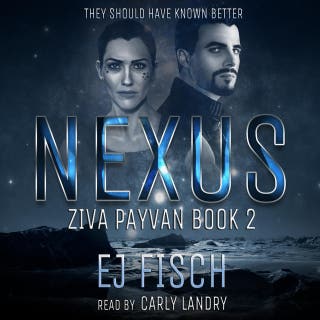 Nexus – omslag till ljudboken av EJ Fisch