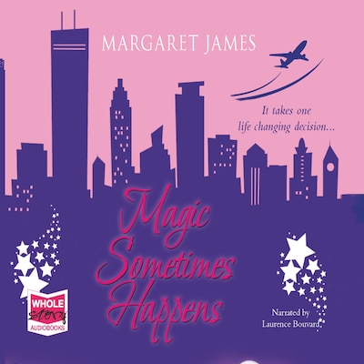 Magic Sometimes Happens – omslag til lydbogen af Margaret James