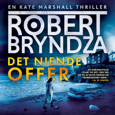 Det niende offer – omslag til lydbogen af Robert Bryndza