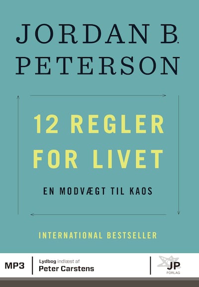12 regler for livet – omslag til lydbogen af Jordan B. Peterson