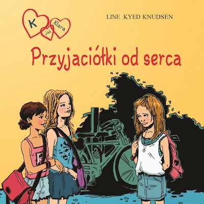 K jak Klara 1 - Przyjaciółki od serca – okładka audiobooka, autor Line Kyed Knudsen