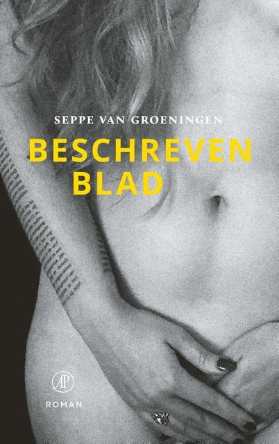 Beschreven blad – omslag van het luisterboek van Seppe van Groeningen