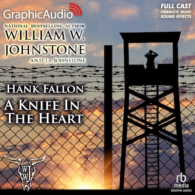 A Knife In The Heart [Dramatized Adaptation] – omslag til lydbogen af William W. Johnstone