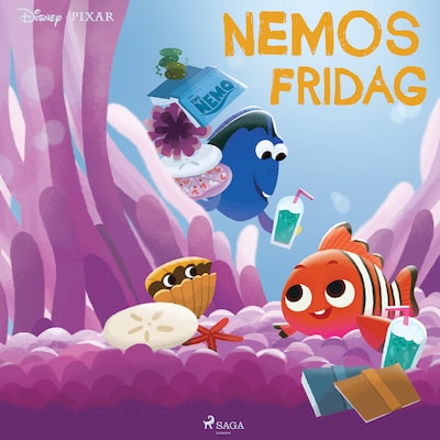 Find Nemo - Nemos fridag – omslag til lydbogen af Disney