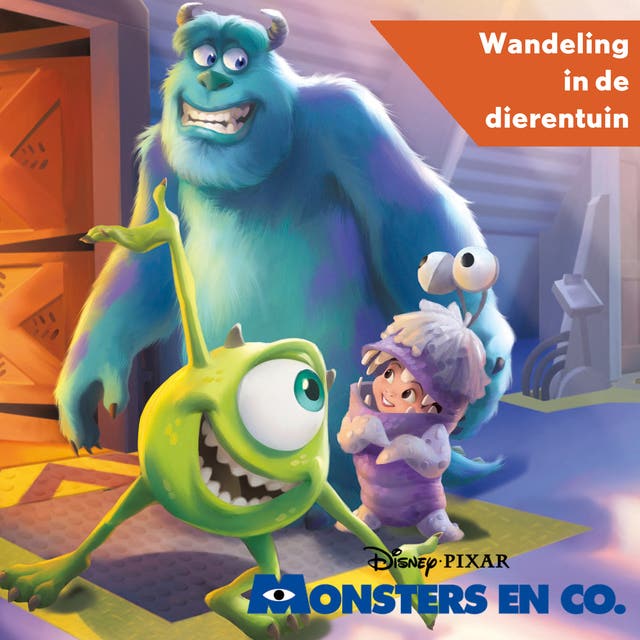Monsters en co - Wandeling in de dierentuin – omslag van het luisterboek van Disney Pixar