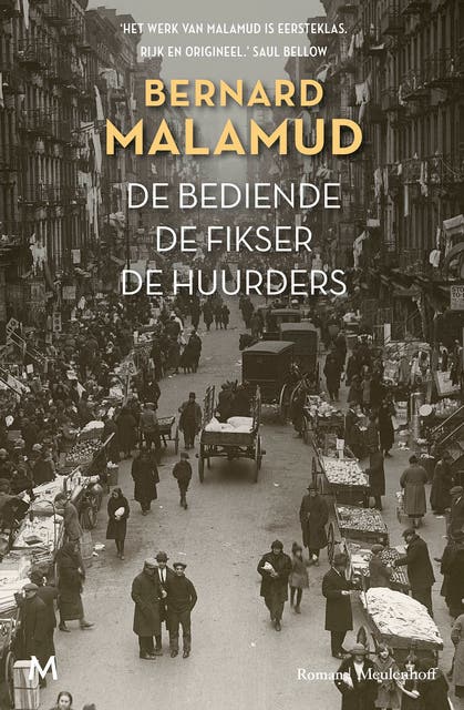 De bediende, De fikser & De huurders – omslag van het luisterboek van Bernard Malamud