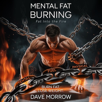 Mental Fat Burning – omslag til lydbogen af Dave Morrow