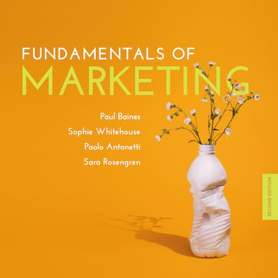 Fundamentals of Marketing, 2nd Edition – omslag til lydbogen af Paul Baines, Sophie Whitehouse, Sara Rosengren