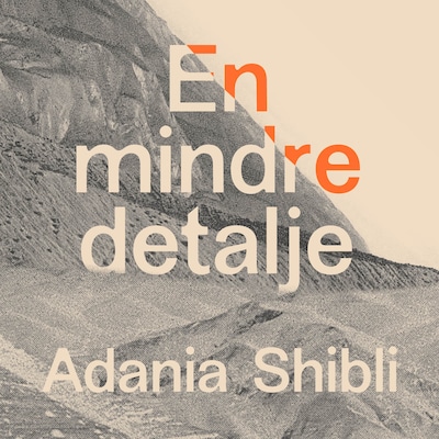 En mindre detalje – omslag til lydbogen af Adania Shibli