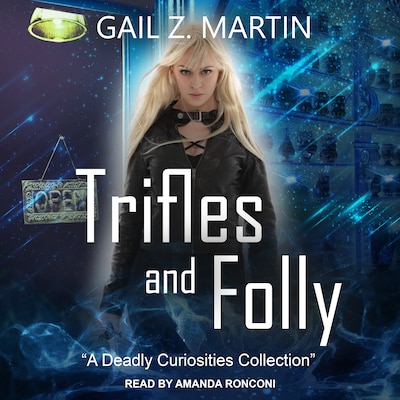 Trifles and Folly – omslag til lydbogen af Gail Z. Martin