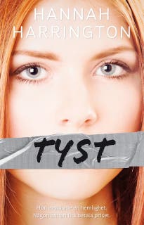 Tyst – omslag till ljudboken av Hannah Harrington