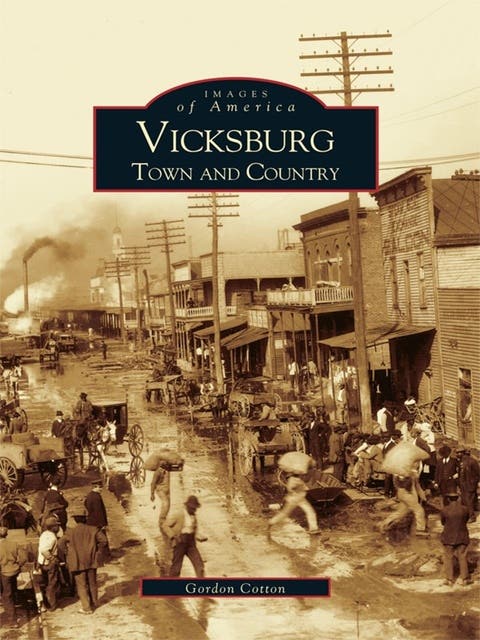Vicksburg: Town and Country – omslag til lydbogen af Gordon Cotton
