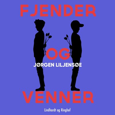 Fjender og venner – omslag til lydbogen af Jørgen Liljensøe