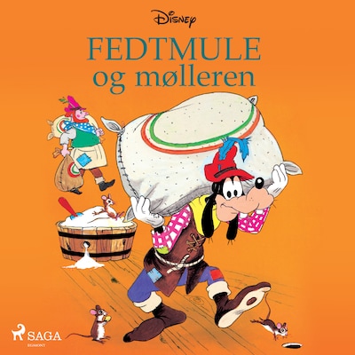 Fedtmule og mølleren – omslag til lydbogen af Disney