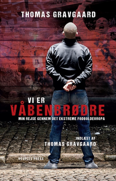 Vi er våbenbrødre – omslag til lydbogen af Thomas Gravgaard