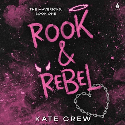 Rook & Rebel – omslag til lydbogen af Kate Crew