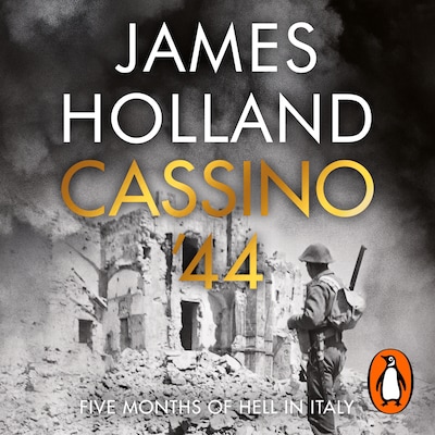 Cassino '44 – omslag til lydbogen af James Holland