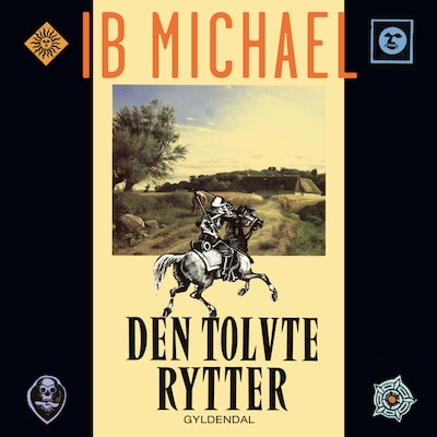Den tolvte rytter – omslag til lydbogen af Ib Michael
