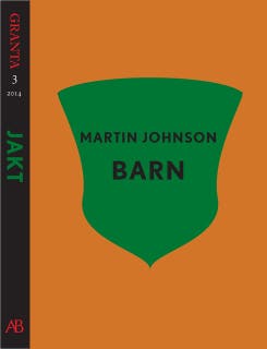 Barn. En e-singel ur Granta 3 – omslag till ljudboken av Martin Johnson