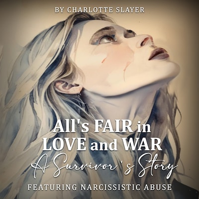 All’s Fair in Love and War – omslag til lydbogen af Charlotte Slayer