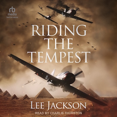Riding the Tempest – omslag til lydbogen af Lee Jackson