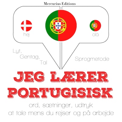 Jeg lærer portugisisk – omslag til lydbogen af JM Gardner