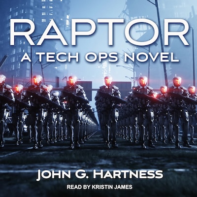 Raptor – omslag til lydbogen af John G. Hartness