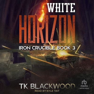 White Horizon – omslag til lydbogen af T.K. Blackwood