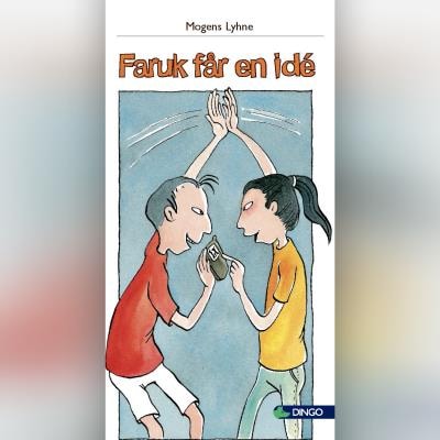 Faruk får en ide – omslag til lydbogen af Mogens Lyhne