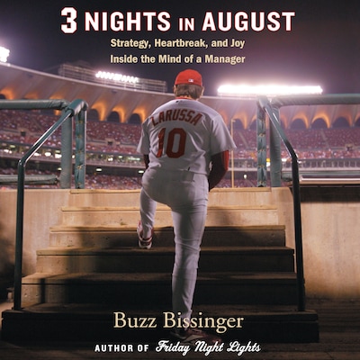 Three Nights in August – omslag til lydbogen af Buzz Bissinger