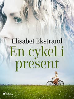 En cykel i present – omslag till ljudboken av Elisabet Ekstrand