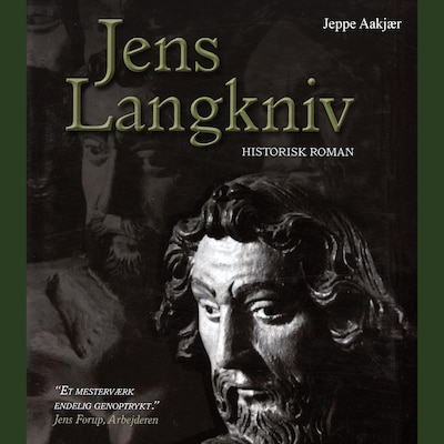 Jens Langkniv – omslag til lydbogen af Jeppe Aakjær