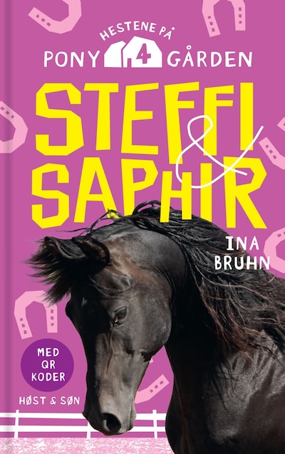 Steffi og Saphir – omslag til lydbogen af Ina Bruhn