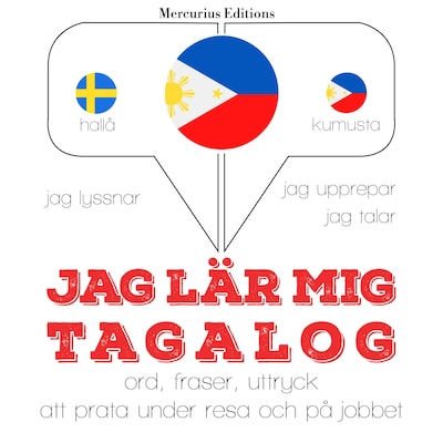 Jag lär mig Tagalog – omslag till ljudboken av JM Gardner