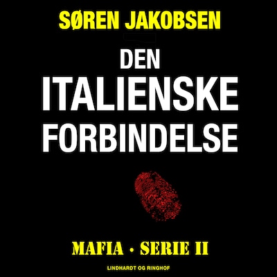 Den italienske forbindelse – omslag til lydbogen af Søren Jakobsen