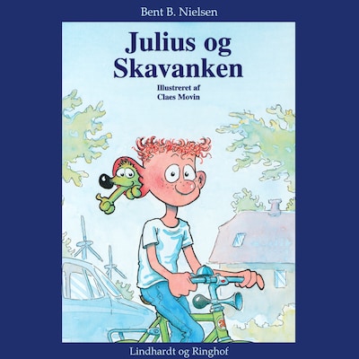 Julius og Skavanken – omslag til lydbogen af Bent B. Nielsen