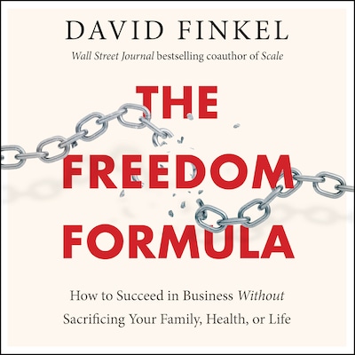 The Freedom Formula – omslag til lydbogen af David Finkel