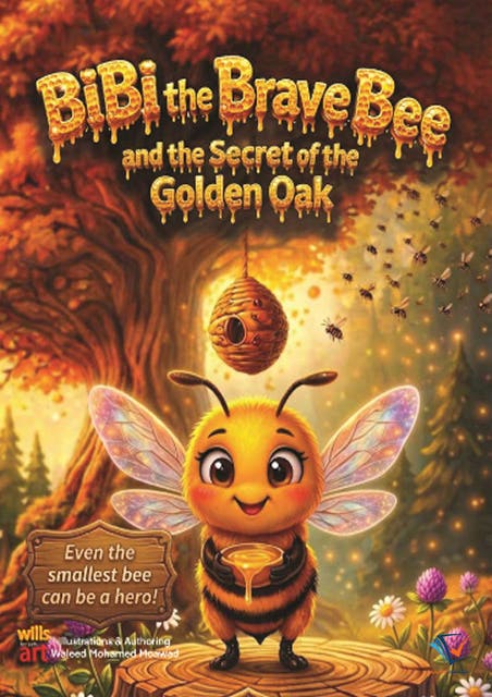 BiBi and the Secret of the Golden Oak: A Story of Bravery, Intelligence, and Planing! – omslag til lydbogen af Waleed Moawad