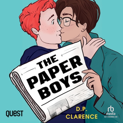 The Paper Boys – omslag til lydbogen af D.P. Clarence