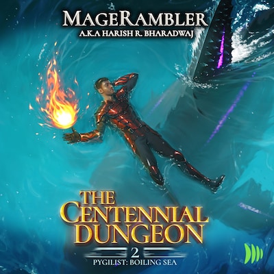 Boiling Sea – omslag til lydbogen af Harish R. Bharadwaj, MageRambler