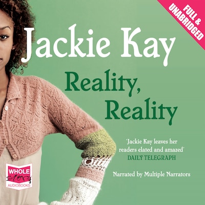 Reality, Reality – omslag til lydbogen af Jackie Kay