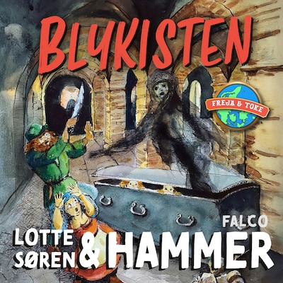 Blykisten – omslag til lydbogen af Lotte Hammer, Søren Hammer