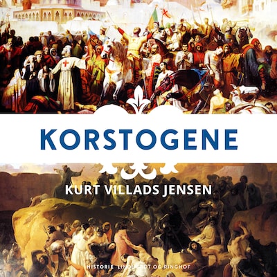 Korstogene – omslag til lydbogen af Kurt Villads Jensen
