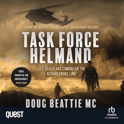 Task Force Helmand – omslag til lydbogen af Doug Beattie M.C.